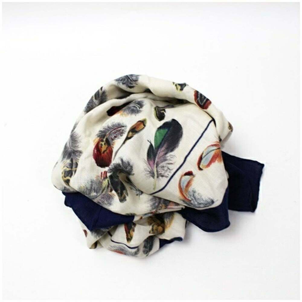HERMES White Silk Scarf - Picture 8 of 10